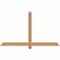 Ekena Millwork Eugene Smooth Timber Gable Bracket, Western Red Cedar, 60"W x 35"H x 1 1/2"D x 3 1/2"F, 14/12 Pitch GBW060X35X0204EUG00SWR - alternate 1